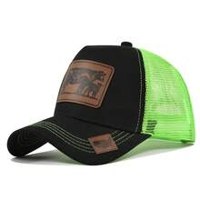 Men Baseball Cap - Black GreenNet - View 13