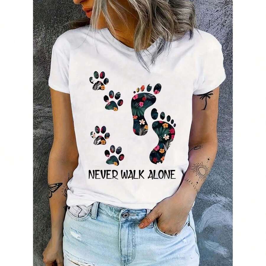 Women T-Shirts - White - View 1