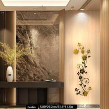 1 pièce Sticker mural de miroir acrylique floral, nécessite une installation soigneuse, il est recommandé de regarder la vidéo d'installation au préalable. Dos adhésif importé, pas de perçage nécessaire, emballage en carton rigide. Convient pour la salle de bain, le salon, le hall d'entrée, la décoration murale de la maison, décoration murale créative pour la Saint-Valentin, sticker mural, etc. - fleur - Voir 5