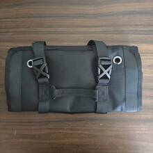 Sac à outils enroulable imperméable - Convient aux électriciens et mécaniciens, avec plusieurs compartiments, idéal pour l'organisation et le rangement du garage, design en tissu vert, conteneur de rangement pour outils électriques - 1 sac à outils - Voir 11