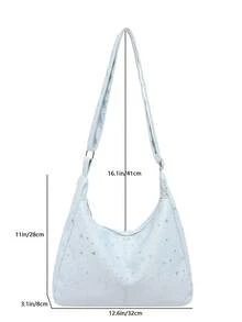 Fashionable Large Tote Bag For Women, New Design Shoulder Bag, Chic Handbag - Blue - View 5