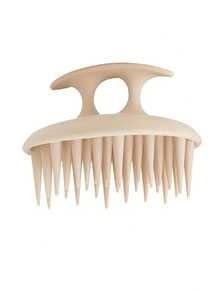 Bàn chải massage gội đầu bằng silicone - dụng cụ gội tóc, lược làm sạch da đầu, dụng cụ gãi ngứa, bàn chải massage da đầu - Nhiều màu - Xem 2