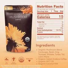 Artisanal RYNE Mushroom Coffee, Crafted With Organic Mushrooms, Smooth Energy & Wellness Support, 30 Servings - 30份 - 查看 7