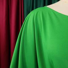 Mono veraniego para mujer talla grande, cuello redondo, color liso, cintura alta y pierna ancha - Verde - Ver 4