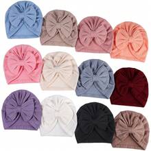 Bộ 6 chiếc mũ len dệt kim jacquard cho bé 1-6 tháng tuổi, mũ turban nơ cho trẻ sơ sinh, bộ mũ cho trẻ sơ sinh, dùng được cả bốn mùa. - Nhiều màu - Xem 9