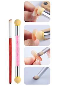 Bộ cọ 3 món này bao gồm một cọ mút hai đầu tạo hiệu ứng chuyển màu và một cọ vẽ móng gel tạo hiệu ứng chuyển màu, hoàn hảo để tạo ra những bộ móng nghệ thuật chất lượng như ở salon. - Nhiều màu - Xem 11