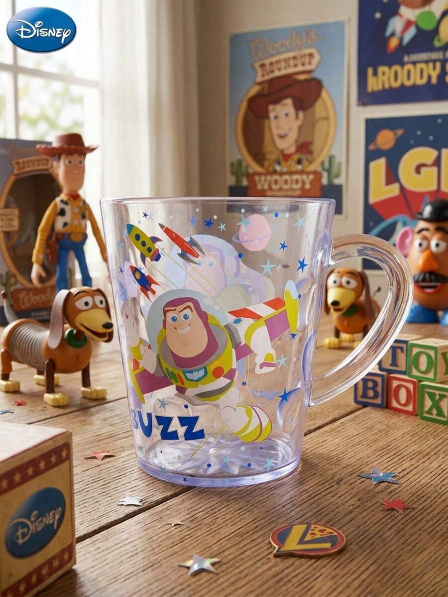 Disney 1 chiếc cốc tráng miệng Buzz Lightyear chính hãng 360ml, cốc hoạt hình dễ thương, cốc nhựa trong suốt chống vỡ, thích hợp làm quà tặng khi đi du lịch, ở nhà, văn phòng, sinh nhật, đám cưới, tiệc tùng. - Phong cách 2 - Xem 1