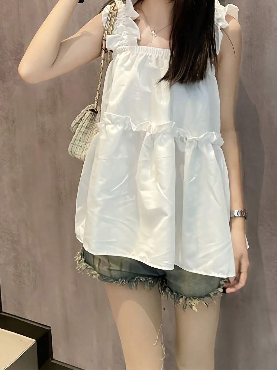 Women Tops - White - View 1