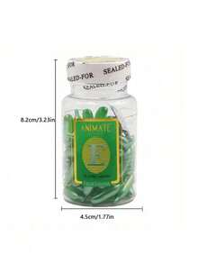2 Pack Vitamin E Facial Essence Capsules, 120 Softgel Capsules Total, Moisturizing & Nourishing Skin Care Serum, Hydrating & Revitalizing Face Treatment For Soft, Smooth & Radiant Skin, 2 Colors (Golden & Green) - Nhiều màu - Xem 11