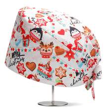 1 chiếc mũ co giãn bằng polyester in hình răng nha khoa/y tế, có thể điều chỉnh kích cỡ, thích hợp cho nam và nữ, dùng trong phòng khám nhi khoa. - Nhiều màu - Xem 20