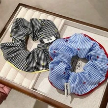 5件/3件/1件 高品質紅色波點蝴蝶結髮圈，甜美女孩學生馬尾 & 髮髻髮帶，橡皮筋，洗澡化妝髮飾 - 彩色 - 查看 19