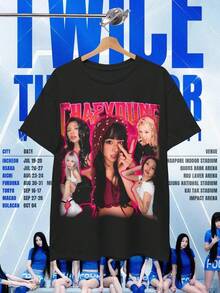 Women T-Shirts - Black - View 7