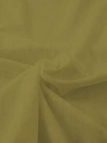 Patrón de moda de primavera y verano estampado de mangas cortas, camisetas casuales de manga corta, camisetas de moda de mujer de talle redondo de talla estándar, ropa de mujer de talla estándar, ropa de mujer - Verde Oliva - Ver 3