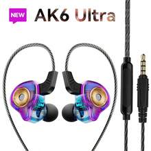 原装 QKZ AK6 Pro EDX Pro 单动圈单元 HiFi 低音入耳式耳机，带麦克风，3.5mm 立体声降噪运动耳机，ZST X 双动圈单元 - 紫色 - 查看 16