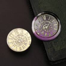1 Stück Astronomie Serie Wachssiegel Stempel, Muster von Uhr, Kompass usw. für Umschläge, Grußkarten, Lesezeichen, DIY Basteleien, Geschenkdekoration Wachssiegel - Briefmarkenköpfe der astronomischen Serie - Übersicht 22