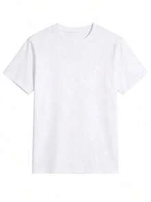 |   1 Playera para Mujer 100% Algodón Transpirable | Camiseta gráfica de sandía amarilla brillante para mujeres - Casual de manga corta y cuello redondo, lavable a máquina, perfecta para vacaciones de primavera/verano y diversión al aire libre - Ideal para el verano-Vintage Street Style Unisexoose Cotton Short Sleeve Crew Neck T-Shirt - Blanco - Ver 3