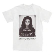 Men's Cotton T-Shirt,  Candid Photo T-Shirt, Harajuku Y2k Casual Crew Neck Short Sleeve T-Shirt, Unisex - 2 - 查看 10