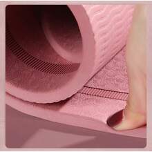TPE Jump Rope Yoga Fitness Exercises Mats Home Skipping Buffer Pad Non-Slip Sports Workout Cushion Floor Gym - Pink - View 6