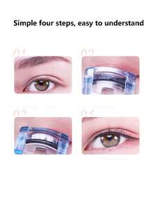 KAI Bejin Mini Eyelash Curler, Natural Curl, Portable, 1pc, Random Color - Multicolor - View 7