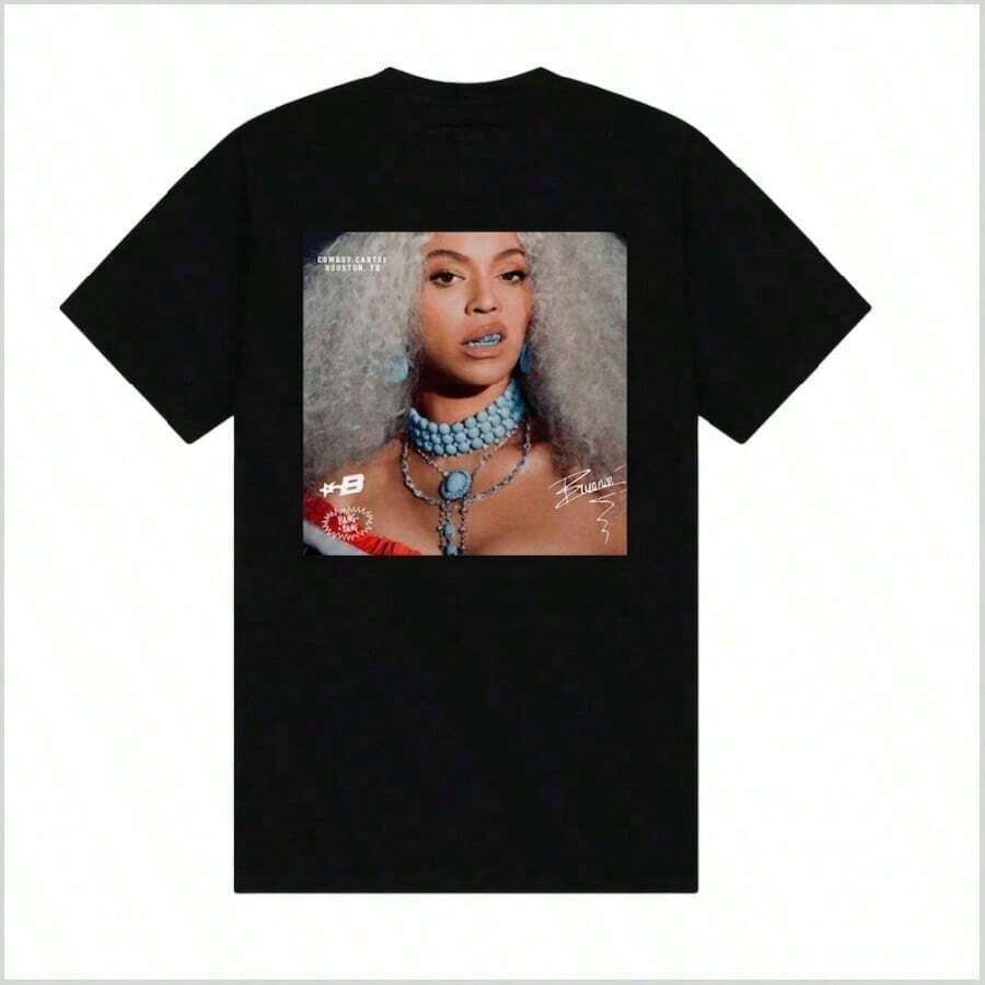 Camiseta de la Gira Mundial 2026, con los nombres de los miembros de Bangtan, productos oficiales del grupo. - Negro - Ver 1