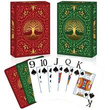 2 Decks Of Adult Professional Playing Cards, Large Font, Suitable For Daily Entertainment, Party Games, Card Games, Family Game Nights - Multicolor - View 13