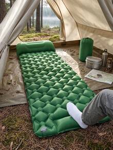 Designed For Outdoor Hiking, This Inflatable Bed Saves Space And Is Easy To Pack-Essential Gear For Hiking And Camping, Equipped With Built-In Air Pump, Quick And Easy Setup, Enhances Outdoor Sleep Quality - A - View 17