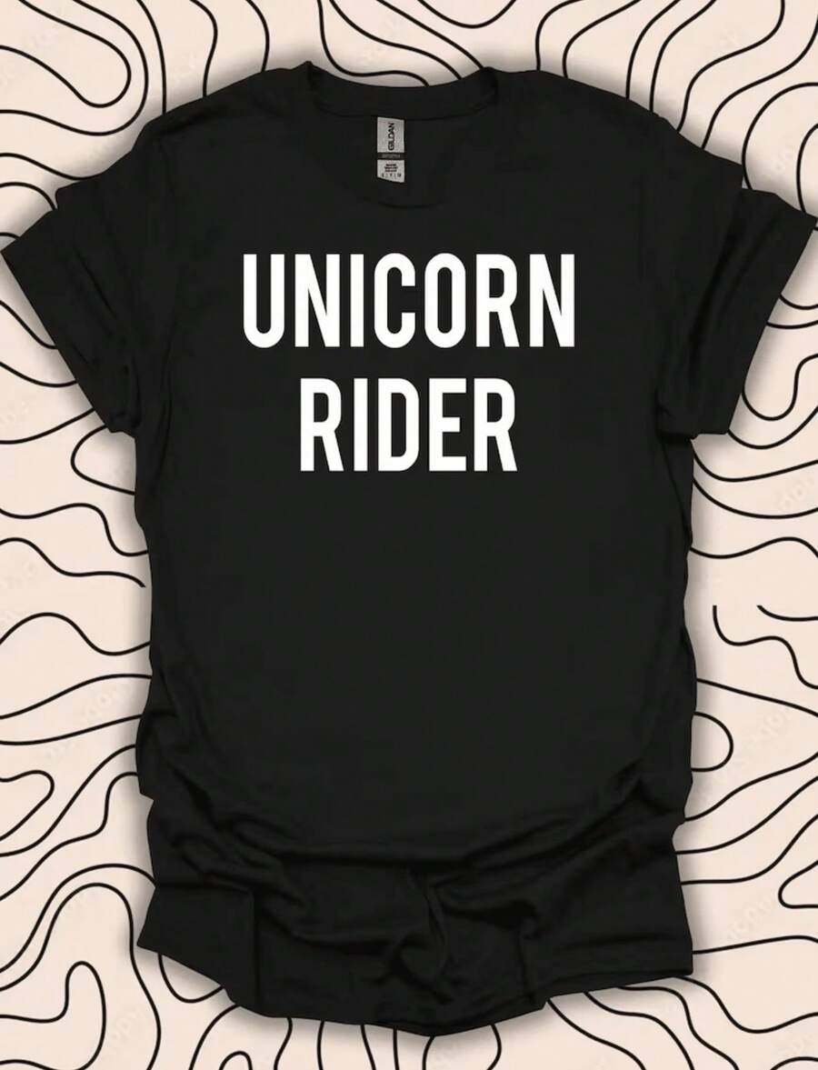 1 camiseta de enfermera unicornio, camisetas de RN, regalos para enfermeras, camiseta de unicornio para enfermeras, camiseta de enfermera registrada, arte de unicornio, 180g 100% algodón - Negro 9 - Ver 1