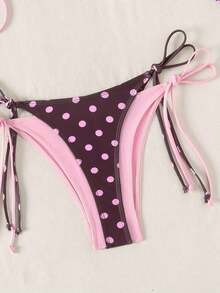 Conjunto de 3 piezas de traje de baño negro y blanco para mujer, conjunto de traje de baño casual y sexy de 3 piezas para resort de playa, conjunto de traje de baño de 3 piezas para mujer, Bottom de traje de baño para mujer, conjunto de playa negro y blanco para mujer - Multicolor 2 - Ver 6