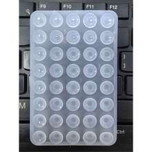 Giá đỡ điện thoại silicon hai mặt 40 giác hút, có thể tái sử dụng, thích hợp cho gia đình, văn phòng và các bề mặt nhẵn. - Nhiều màu - Xem 26