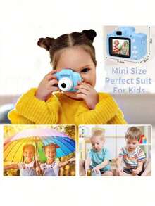 1 Piece Kids Digital Camera With Selfie Function, Video Recording, USB Charging, Holiday Gift For Children - Multicolor - View 5