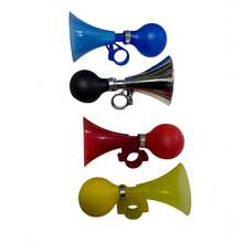 1pc Colorful Bicycle Horn, Single Design, Serves As Cycling Ring Alarm, Suitable For Plastic Handlebars And Scooters, Bicycle Accessory Tool - Multicolor - View 11