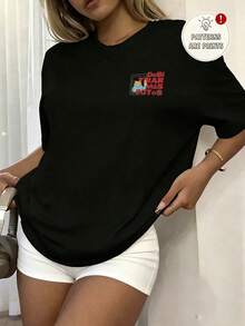 Kvinnor T-shirts - Svart - Visa 4