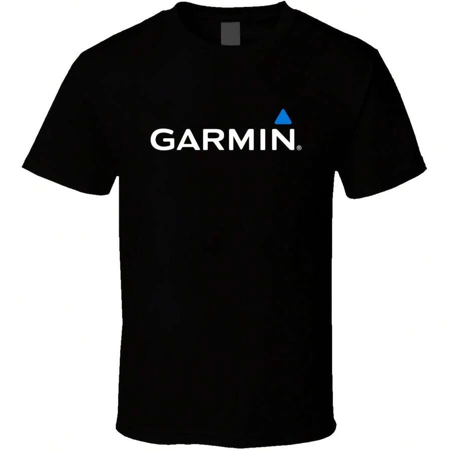 GarminAA Logo Technology Company T Shirt - Black - View 1