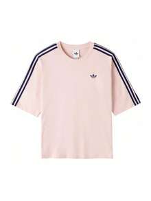 Adidas 2026夏季新款男士条纹圆领短袖T恤、运动T恤和背心 KG6334 - KG6334 - 查看 1