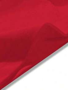 Camiseta de Mujer Casual de Color Sólido con Estampado, Cuello Redondo, Talla Grande, Adecuada para el Hogar, Deportes, Compras, Suave y Cómoda, Ideal para Primavera y Verano 2026 - Rojo - Ver 4