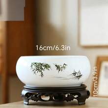 德州陶瓷水培花盆,铜钱草、荷花、金钱草、睡莲、巴西木多肉植物大花盆装饰 - 銅錢花盆 - 查看 20