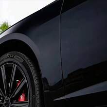 1片超亮黑色車身貼膜 - 定製自黏PET薄膜 - 防水、防刮、透氣 - 適合汽車、摩托車、家具等DIY改色 - 超亮車身貼膜 - j均碼 - 查看 14