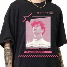 Dam-T-shirts - Svart - Visa 7