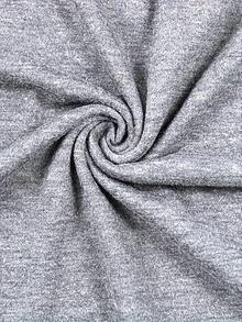Camiseta de talla grande con estampado de madre autista, top casual de manga corta y cuello redondo para primavera y verano, ropa de talla grande para mujer. - Gris Claro - Ver 3