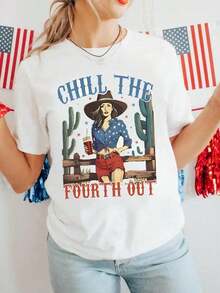 Camiseta retro del 4 de julio005