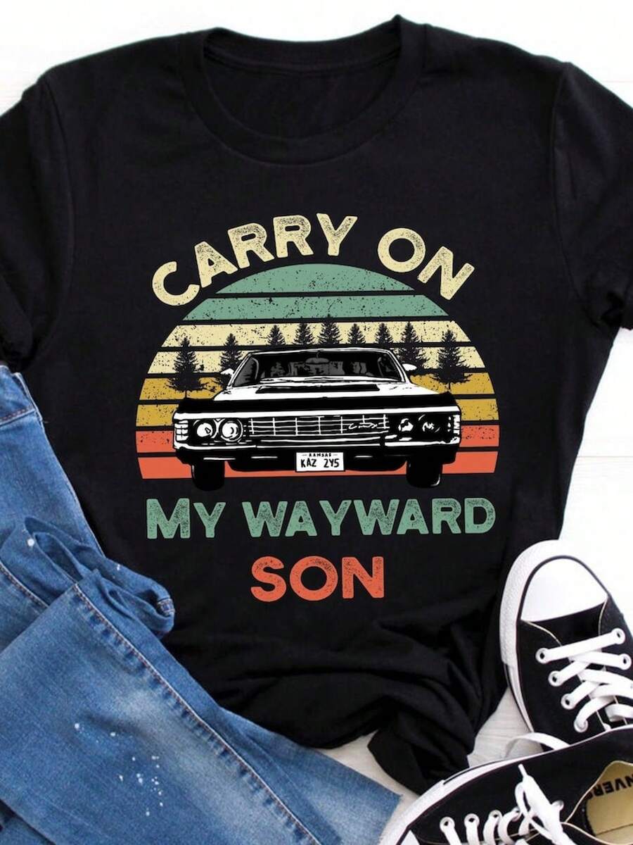 Women T-Shirts - Black - View 1
