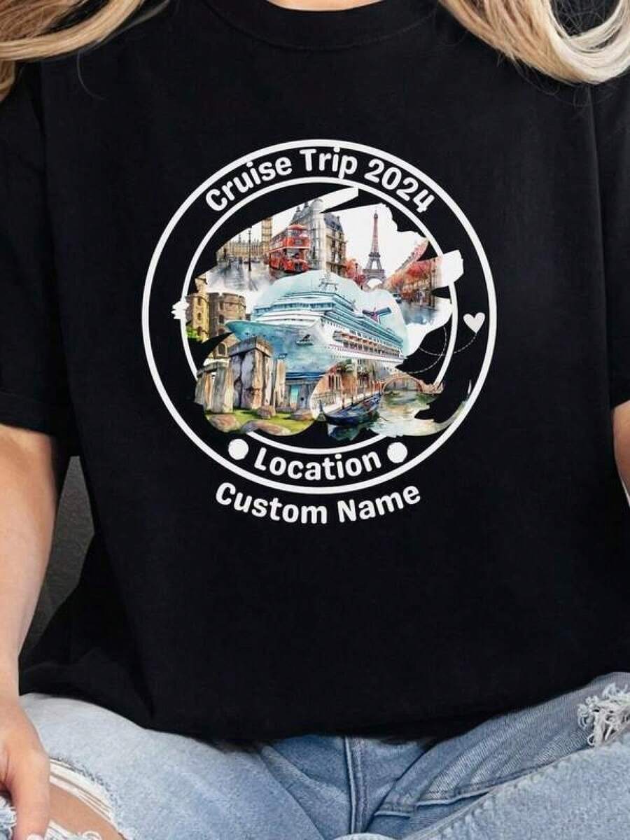 Women T-Shirts - Black - View 1