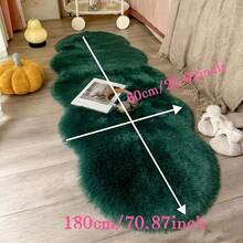 Thảm trải sàn giả lông thú màu xanh đậm, mềm mại, thiết kế hình lượn sóng, có thể cắt tỉa từ 1-5cm, mềm mại và thân thiện với da, thích hợp cho phòng khách, phòng ngủ, làm thảm trang trí, thảm phòng ngủ, thảm trang trí, thảm nhỏ, thảm trải sàn, trang trí nhà cửa, thảm phòng khách. - Nhiều màu - Xem 2