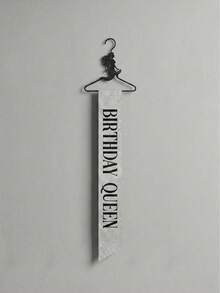 Birthday Queen Glitter Sash, Sparkly Birthday Sash With Safety Pin, Adjustable Party Sash For Women Girls, Elegant Sash For Birthday Party, Prom, Bachelorette, Anniversary, Birthday Gift, Party Supplies - View 22