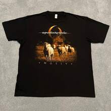 Vintage 2000s A Perfect Circle Sheep Band Shirt - 黑色 - 查看 1