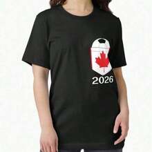 Mundial 2026 - Diseño Original de Rubén Santiago - Camiseta Deportiva - Negro 13 - Ver 6