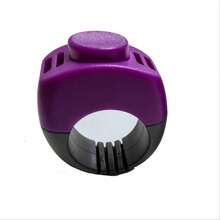 Ring Finger Ring Chime Clicker For Dog Training. Non-Electric Clicker. Can Be Used To Train Pets Such As Cats, Dogs, Horses, Birds, Fish, Rabbits, Etc. - Purple - View 2