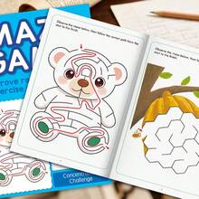 Children's Fun Maze Tracing Book, Primary School Student Puzzle Workbook With Various Patterns, Develops Imagination, Suitable For Back To School, Graduation Season Learning Aids, Holiday & Birthday Small Gifts - Multicolor - View 4