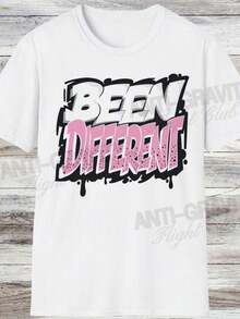 Camiseta Retro 5 Rosa Suave - Blanco - Ver 5