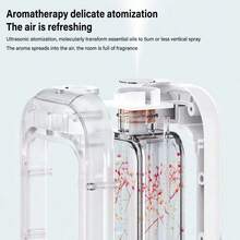 Máquina de aromaterapia, máquina automática de fragancias para el hogar, difusor de aceites esenciales, nebulizador para desodorización de cocina e inodoro - Aceite D;26 + 70 ml - Ver 3
